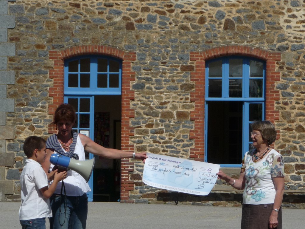 remise du chèqye